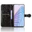 Flipové puzdro pre Xiaomi Redmi Note 14 4G, Wallet Rhombus, čierne