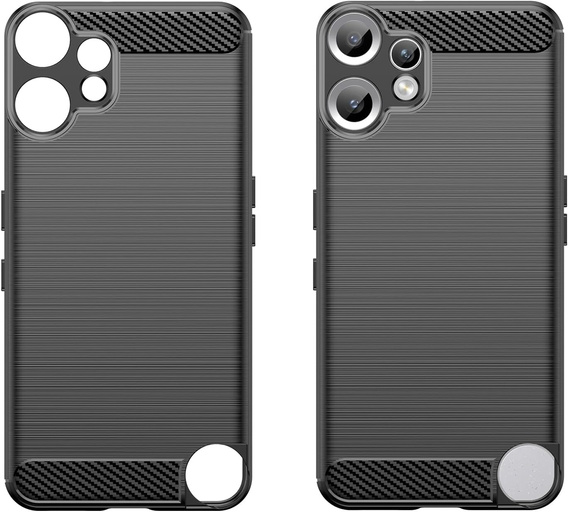 Obal na mobil pre CMF Nothing Phone 2 Pro, Carbon, čierne