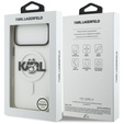 Puzdro Karl Lagerfeld IML Choupette MagSafe pre iPhone 17 Pro