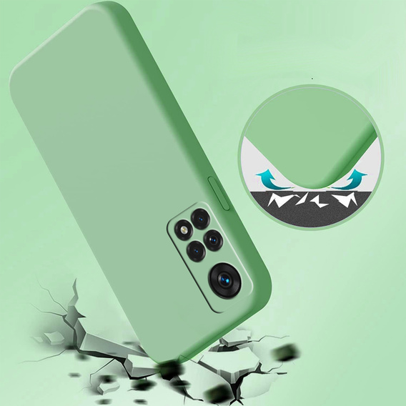 Obal na mobil pre Xiaomi Redmi Note 11 Pro 4G, Silicone Lite, mätové