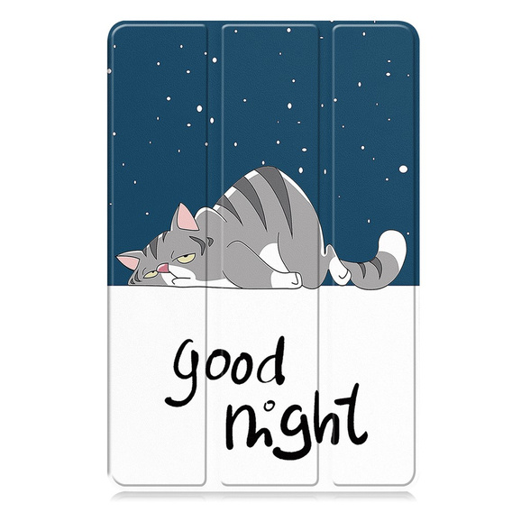 Puzdro pre Lenovo Idea Tab 11" 2025 TB336FU TB336ZU, s funkciou stojana, Smartcase, Sleeping Cat