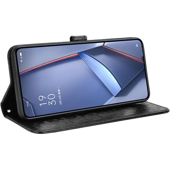 Flipové puzdro pre Xiaomi Redmi A5, Wallet Rhombus, čierne