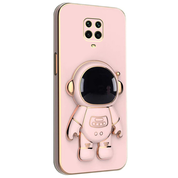 Obal na mobil pre Xiaomi Redmi Note 9 Pro / 9s, Astronaut, ružové rose gold