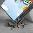 Obal na mobil pre Samsung Galaxy Tab S9, Smartcase Hybrid Pen Slot, sweet animals