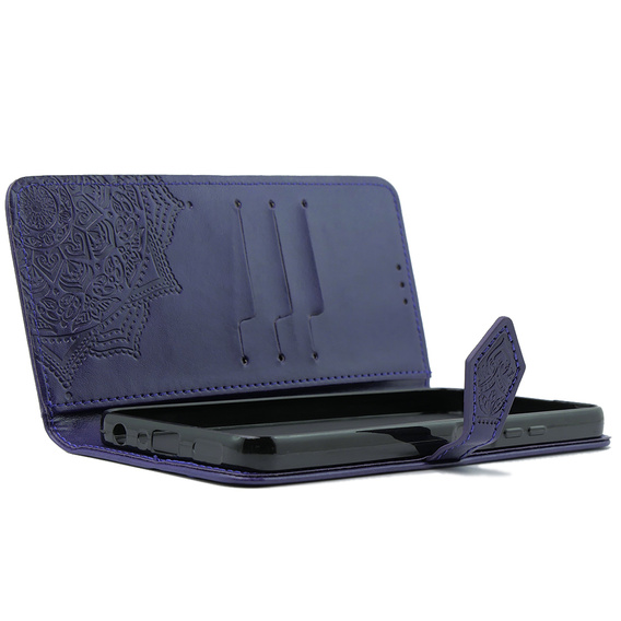 Klapkové puzdro pre Oppo A79 5G, Mandala, fialové
