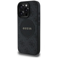 Puzdro Guess 4G Circle s klasickým logom, pre MagSafe pre iPhone 16 Pro