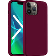 Obal na mobil pre iPhone 14 Pro, Silicone Lite, červené