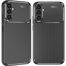 Obal na mobil pre Samsung Galaxy A34 5G, Carbon Gel, čierne
