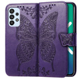 Klapkové puzdro pre Samsung Galaxy A53 5G, Butterfly, fialové