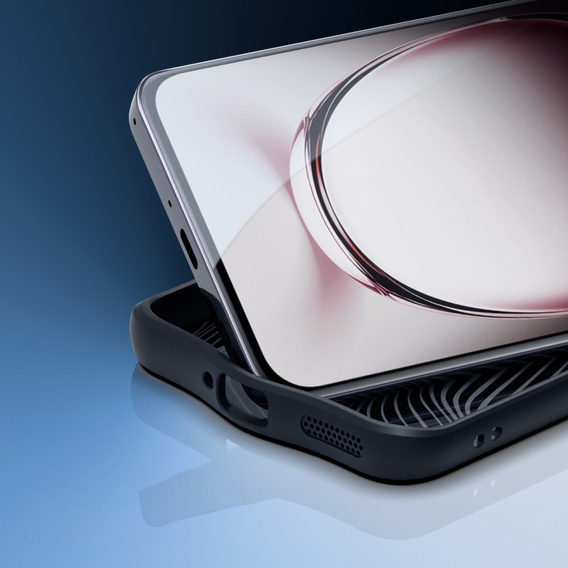 Puzdro DuxDucis pre Oppo Reno 12, Aimo case, transparentné / čierne