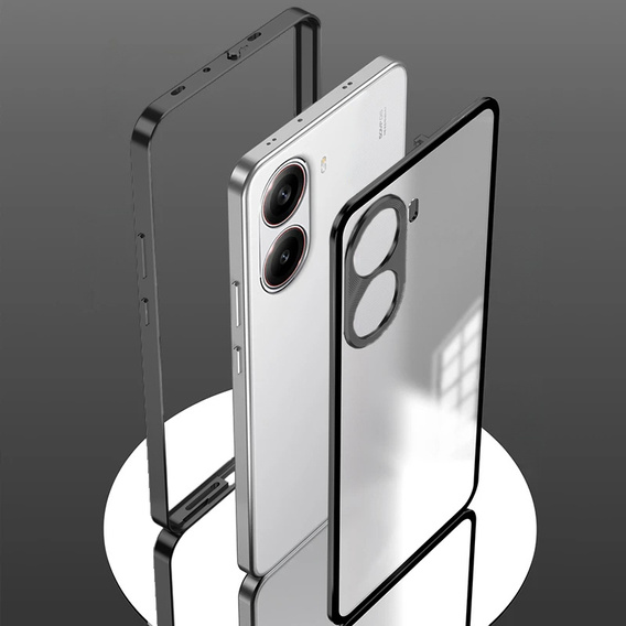 Puzdro pre Xiaomi Poco X7 Pro 5G, Frame Case, čierne