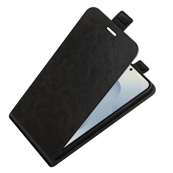 Klapkové puzdro pre Samsung Galaxy S25 Edge, Flip, čierne
