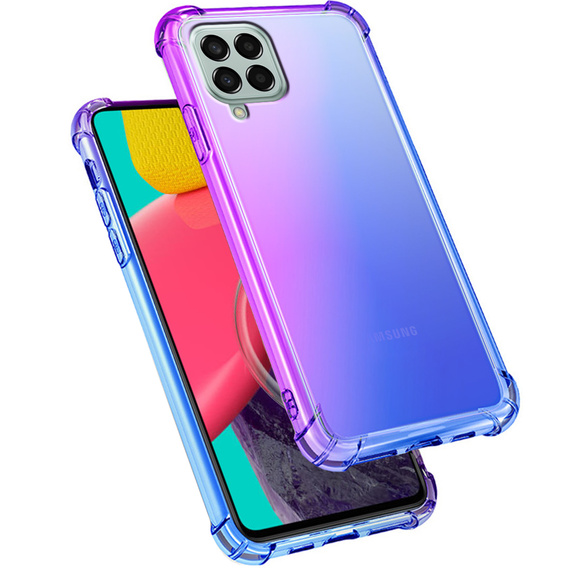 Puzdro pre Samsung Galaxy M53 5G, Gradient Dropproof, modré