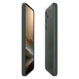 Puzdro Spigen pre Samsung Galaxy S25, Thin Fit Mag, zelené + tvrdené sklo 9H