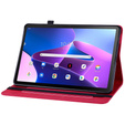 Puzdro pre Lenovo Tab M10 10.1 Gen 3, Wallet Pen Slot, červené