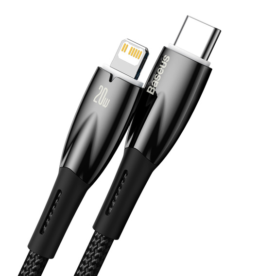 Baseus Glimmer USB-C na Lightning 20W 2m kábel pre iPhone