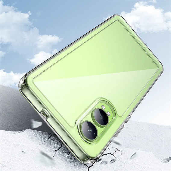 Obal na mobil pre OnePlus Nord CE4 Lite, Fusion Hybrid, priehľadné