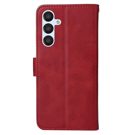 Klapkové puzdro pre Samsung Galaxy A54 5G, Leather Wallet, červené