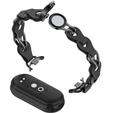 Kobieca bransoleta do Xiaomi Smart Band 10 / 9 / 8, Czarna