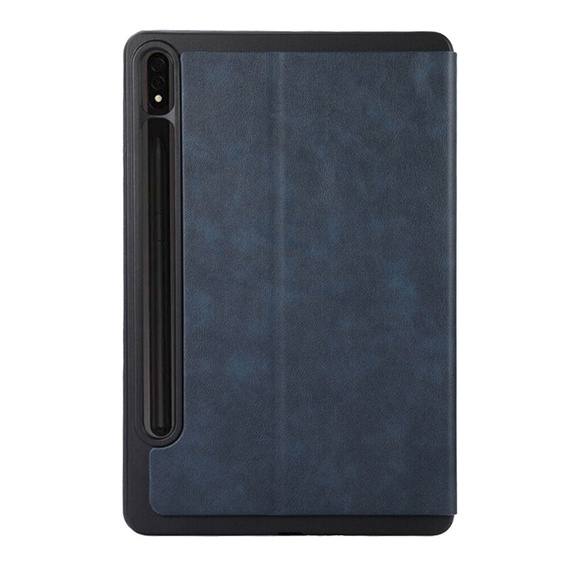 Puzdro pre Samsung Galaxy Tab S9 FE+ Plus, Smartcase s priestorom pre stylus, modré