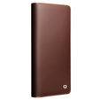 Flipové puzdro pre Samsung Galaxy S25 Ultra, QIALINO Leather Wallet, čierne
