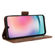 Klapkové puzdro pre Samsung Galaxy A25 5G, Card Slot, hnedé