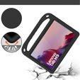 Detské puzdro pre Lenovo Tab M9, detské puzdro s rukoväťou, čierne