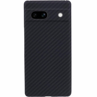 Puzdro pre Google Pixel 7a, Aramid Fiber Cover, čierne