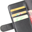 Klapkové puzdro pre Samsung Galaxy S7, Wallet, čierne