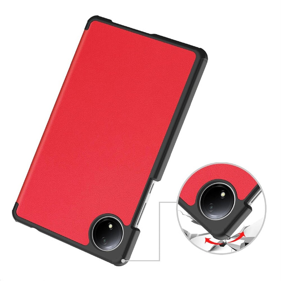 Puzdro pre Xiaomi Redmi Pad SE 8.7, Smartcase, červené