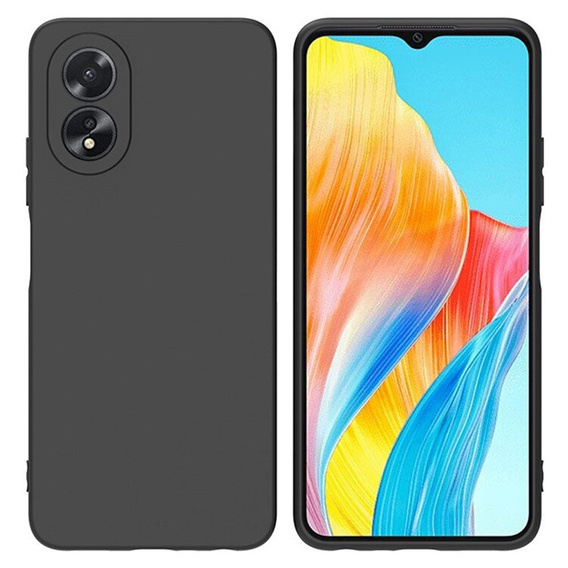Tenké puzdro pre Oppo A38 4G / Oppo A18 4G, Slim, čierne