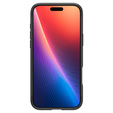 Puzdro Spigen pre iPhone 16 Pro Max, Rugged Armor MagSafe, čierne + tvrdené sklo 9H