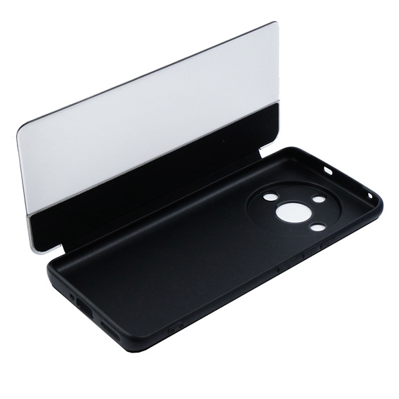 Flipové puzdro pre Realme 11 Pro 5G / 11 Pro+ 5G, Side View, čierne