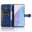 Flipové puzdro pre Xiaomi Redmi Note 14 4G, Wallet Rhombus, modré