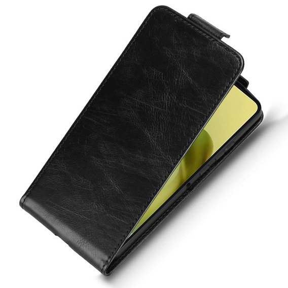Flipové puzdro pre Xiaomi Redmi 15 5G / 4G, flipové puzdro, čierne