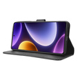 Klapkové puzdro pre Poco F5 5G, Wallet Smart Magnet, čierne