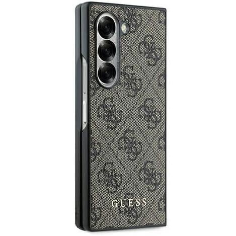 GUESS Obal na mobil pre Samsung Galaxy ZFold 6, 4G Charms Collection Hardcase, hnedé