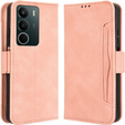 Klapkové puzdro pre Realme C71, Card Slot, ružové