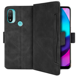 Klapkové puzdro pre Motorola Moto E20/E30/E40, Card Slot, čierne