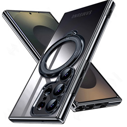 Magnetické puzdro pre Samsung Galaxy S25 Ultra, pre MagSafe, čierne