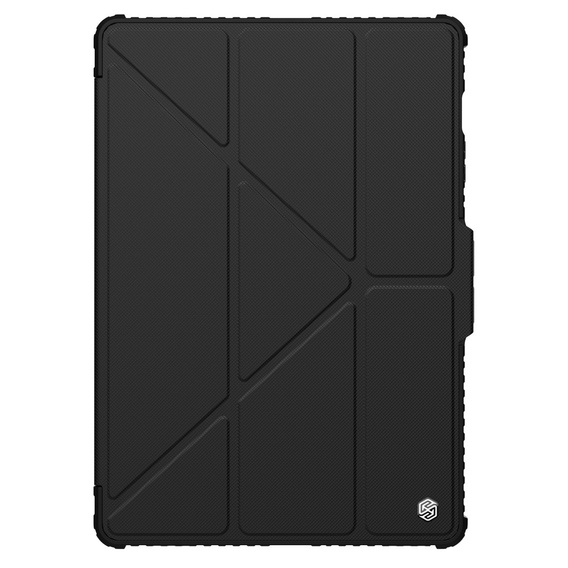 Puzdro Nillkin pre Samsung Galaxy Tab S9+, s priestorom pre stylus, čierne