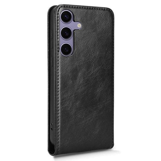 Klapkové puzdro pre Samsung Galaxy S25, Flip, čierne
