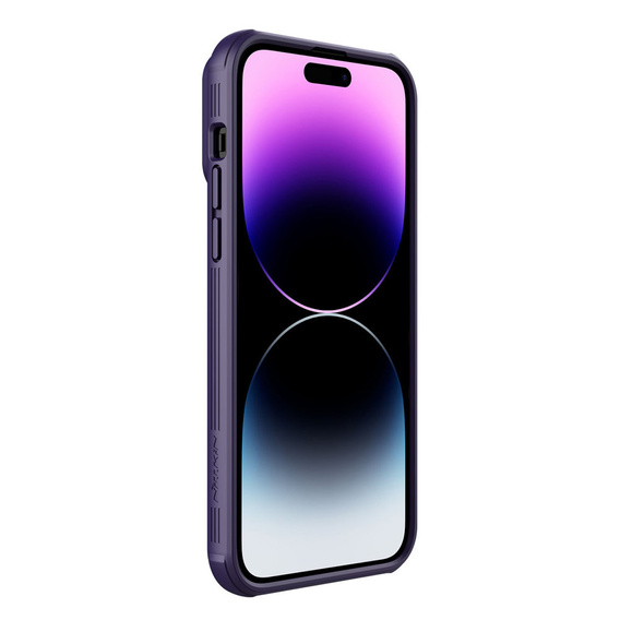 Puzdro pre Iphone 14 Pro Max, pancierované Nillkin, CamShield Pro, fialový