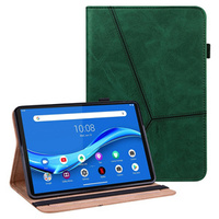 Puzdro pre Lenovo Tab M10 Plus TB-X606F, Classic, s priestorom pre stylus, zelený