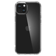 Puzdro Spigen pre iPhone 15, Ultra Hybrid, priehľadné + tvrdené sklo 9H