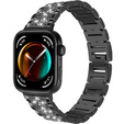 Diamantový náramok pre Xiaomi Smart Band 8 Pro, čierny