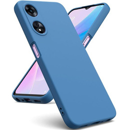 Obal na mobil pre Oppo A38 4G / Oppo A18 4G, Silicone Lite, modré