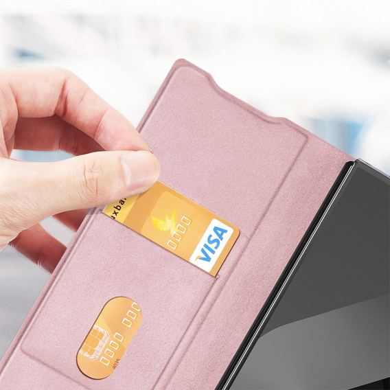 Puzdro Dux Ducis pre Samsung Galaxy Z Fold7 5G, Bril, ružové