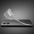 Puzdro MOFI pre Xiaomi Redmi 13C / Poco C65, tenké, priehľadné