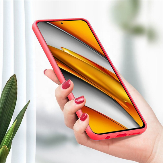Obal na mobil pre Xiaomi Mi 11i / POCO F3, Silicone Lite, červené